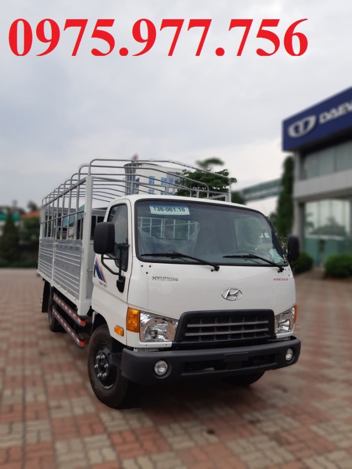 Cần bán xe Hyundai New Mighty 2017 thùng bạt xe nhập 3 cục giá ưu đãi