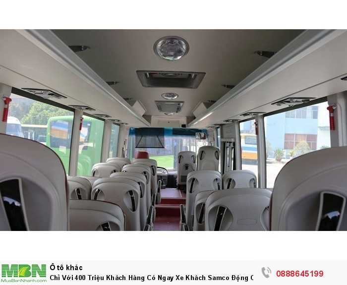Chỉ Với 400 Triệu Khách Hàng Có Ngay Xe Khách Samco Động Cơ Isuzu Nhật Bản May Cực Mạnh