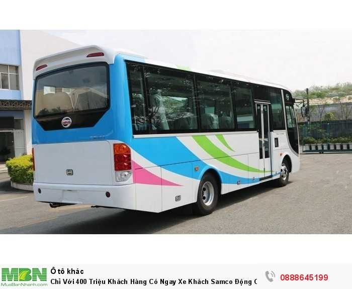 Chỉ Với 400 Triệu Khách Hàng Có Ngay Xe Khách Samco Động Cơ Isuzu Nhật Bản May Cực Mạnh