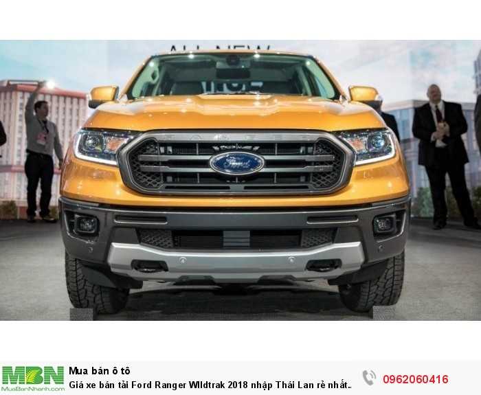 Giá xe bán tải Ford Ranger WIldtrak 2018 nhập Thái Lan rẻ nhất giao xe nhanh.