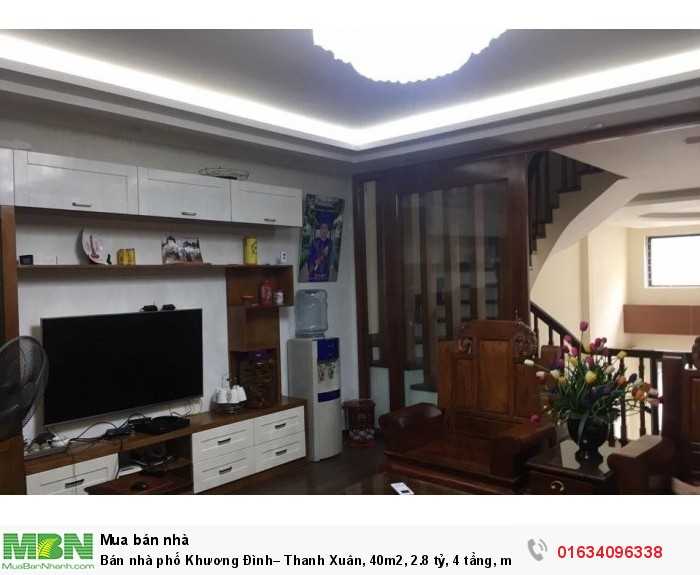 Bán nhà phố Khương Đình– Thanh Xuân, 40m2, 4 tầng, mới.