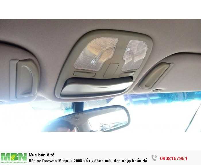 Bán xe Daewoo Magnus 2008 số tự động màu đen nhập khẩu Hàn Quốc