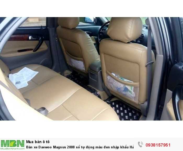 Bán xe Daewoo Magnus 2008 số tự động màu đen nhập khẩu Hàn Quốc