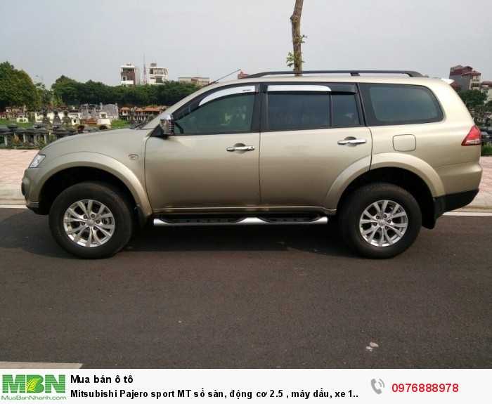 Mitsubishi Pajero sport MT số sàn, động cơ 2.5 , máy dầu, xe 1 cầu, Xe Sản Xuất 2017