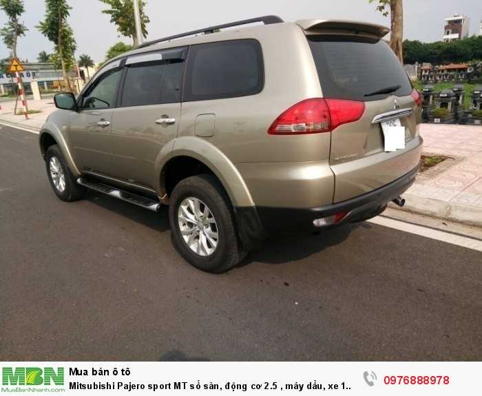 Mitsubishi Pajero sport MT số sàn, động cơ 2.5 , máy dầu, xe 1 cầu, Xe Sản Xuất 2017