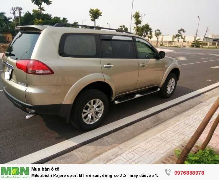 Mitsubishi Pajero sport MT số sàn, động cơ 2.5 , máy dầu, xe 1 cầu, Xe Sản Xuất 2017
