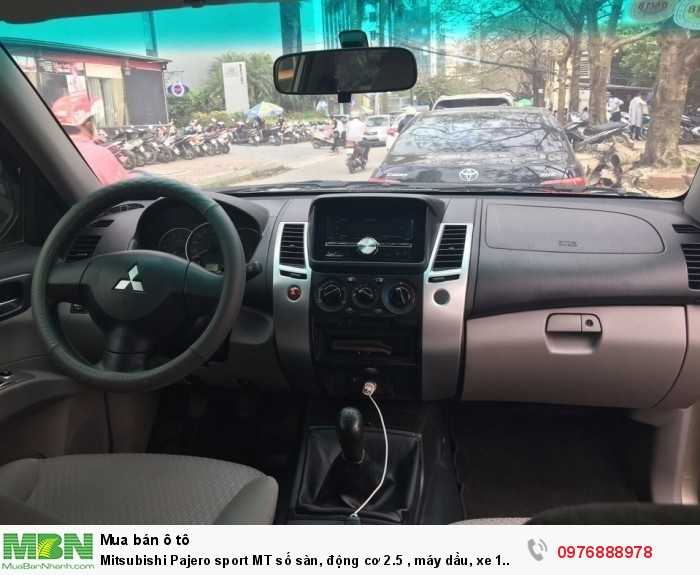 Mitsubishi Pajero sport MT số sàn, động cơ 2.5 , máy dầu, xe 1 cầu, Xe Sản Xuất 2017