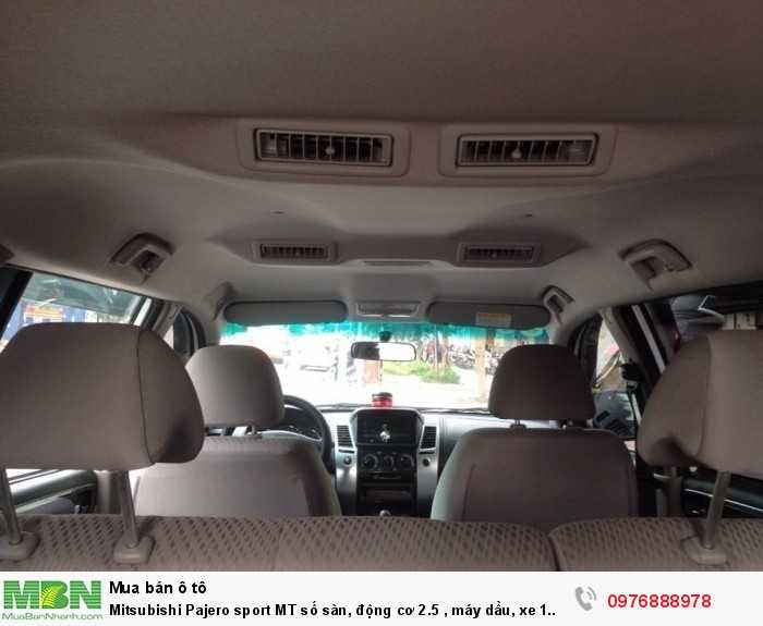Mitsubishi Pajero sport MT số sàn, động cơ 2.5 , máy dầu, xe 1 cầu, Xe Sản Xuất 2017