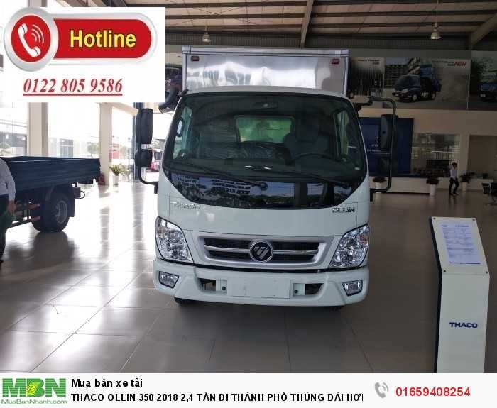 Thaco Ollin 350 2018 2,15 Tấn Đi Thành Phố Thùng Dài Hơn 4m