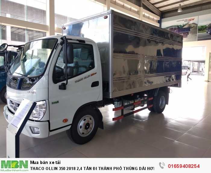 Thaco Ollin 350 2018 2,15 Tấn Đi Thành Phố Thùng Dài Hơn 4m