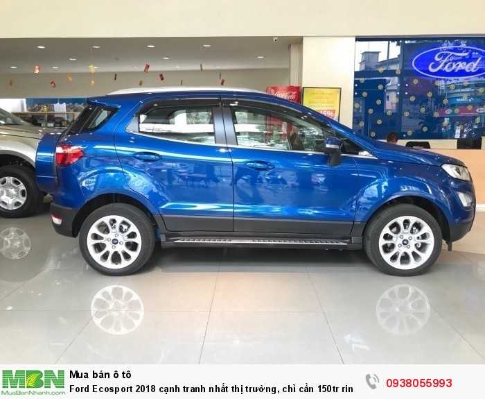 Ford Ecosport 2018 cạnh tranh nhất thị trường, chỉ cần 150tr rinh ngay xe về