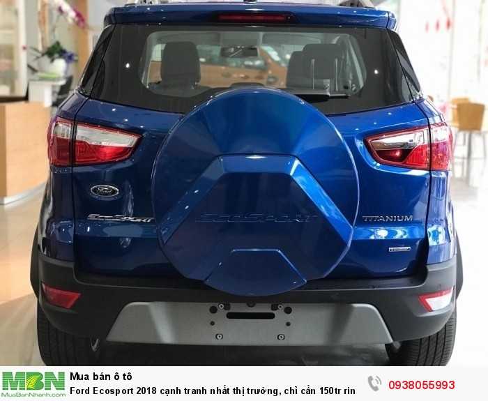 Ford Ecosport 2018 cạnh tranh nhất thị trường, chỉ cần 150tr rinh ngay xe về