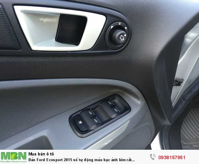 Bán Ford Ecosport 2015 số tự động màu bạc ánh kim rất đẹp