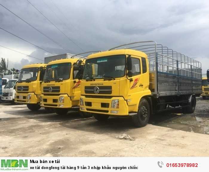 Xe tải Dongfeng tải hàng 9 tấn 3 nhập khẩu nguyên chiếc