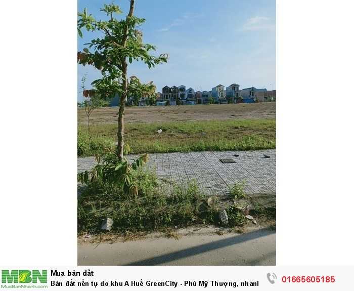 Bán đất nền tự do khu A Huế GreenCity - Phú Mỹ Thượng, nhanh chân để được sở hữu với giá tốt nhất