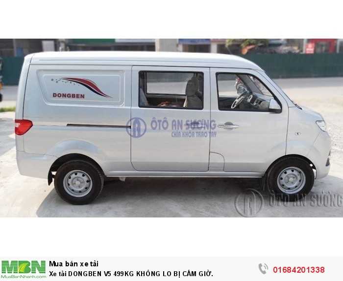 Xe Tải Dongben V5 499kg Không Lo Bị Cấm Giờ.