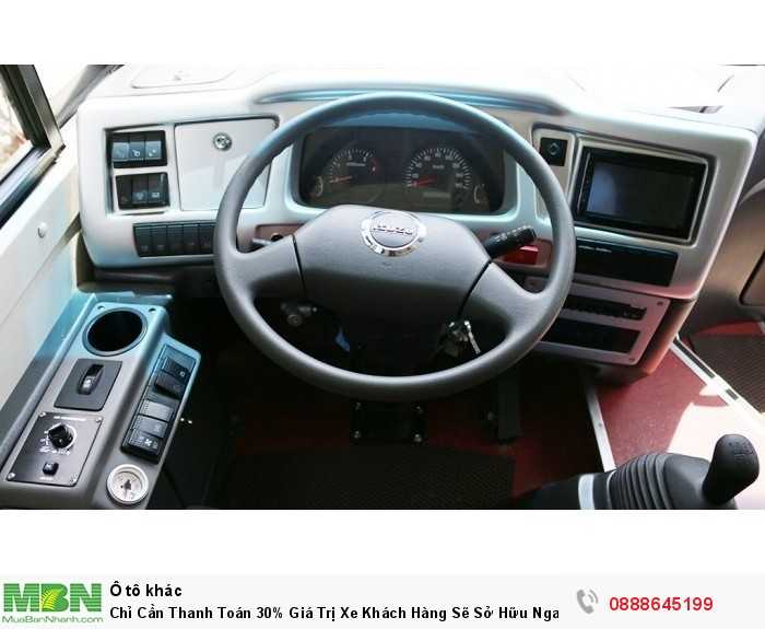 Chỉ Cần Thanh Toán 30% Giá Trị Xe Khách Hàng Sẽ Sở Hữu Ngay Xe Samco Isuzu Động Cơ Nhật Bản