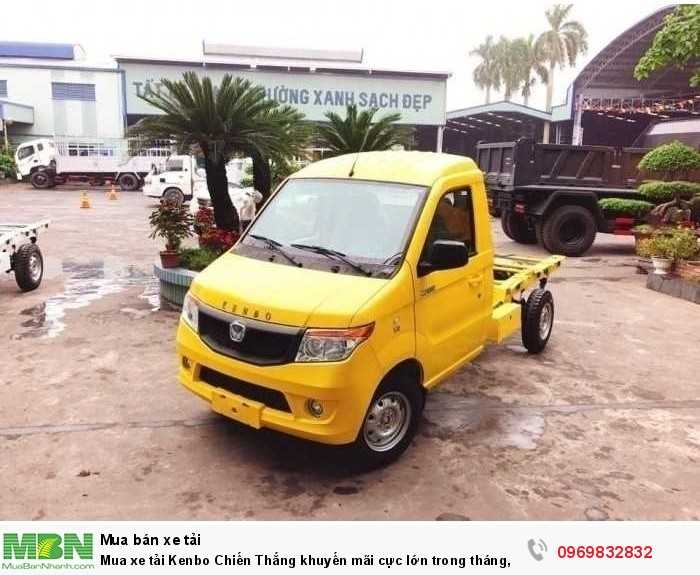 Mua xe tải Kenbo Chiến Thắng khuyến mãi cực lớn trong tháng, giá tốt toàn miền Nam