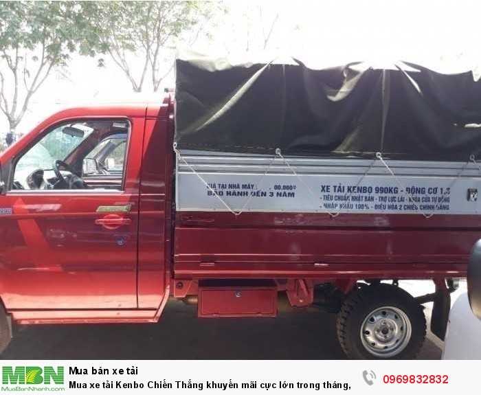 Mua xe tải Kenbo Chiến Thắng khuyến mãi cực lớn trong tháng, giá tốt toàn miền Nam 4
