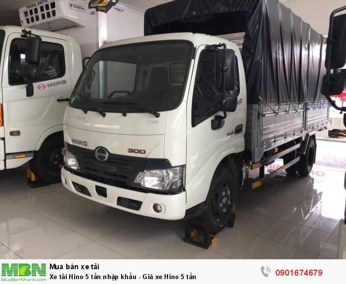 Xe tải Hino 5 tấn nhập khẩu - Giá xe Hino 5 tấn