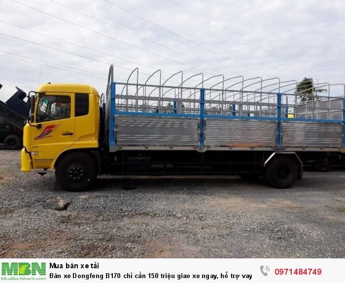 Bán xe Dongfeng B170 chỉ cần 150 triệu giao xe ngay, hỗ trợ vay 80%, thủ tục nhanh gọn 13