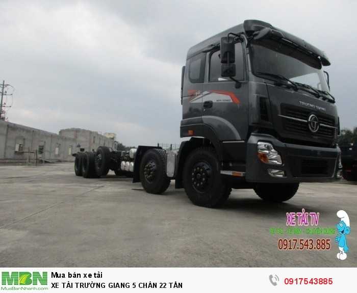 Xe Tải Trường Giang 5 Chân 22 Tấn