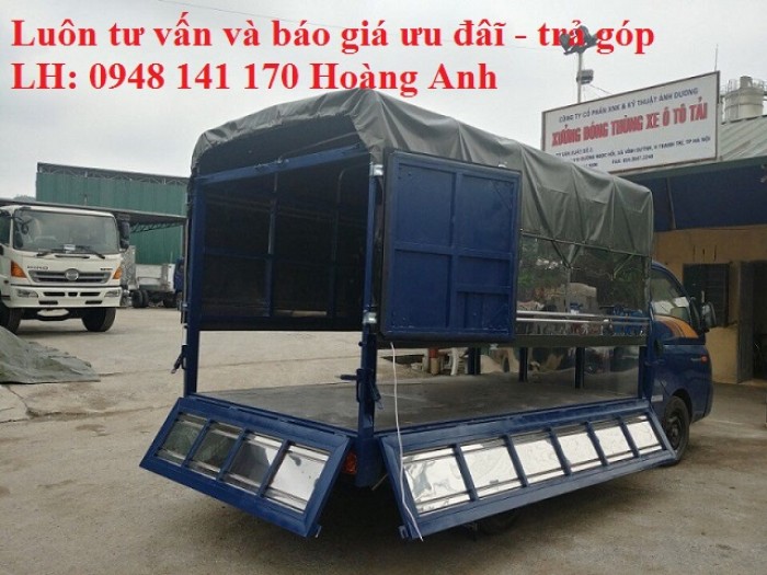 Bán trả góp xe tải 1tan ^ 1t4 % 1,5 Tấn - hyundai thành công H150