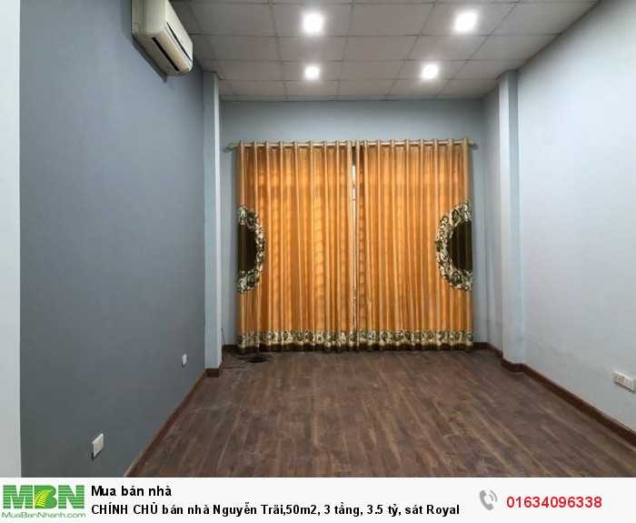 CHÍNH CHỦ bán nhà Nguyễn Trãi,50m2, 3 tầng, sát Royal