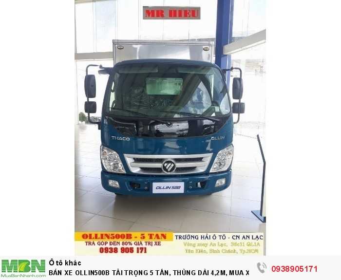 Bán Xe Ollin500b Tải Trọng 5 Tấn, Thùng Dài 4,2m, Mua Xe Ollin500b Có Hỗ Trợ Trả Góp
