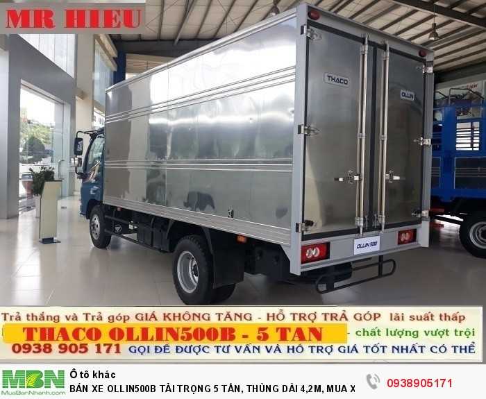 Bán Xe Ollin500b Tải Trọng 5 Tấn, Thùng Dài 4,2m, Mua Xe Ollin500b Có Hỗ Trợ Trả Góp