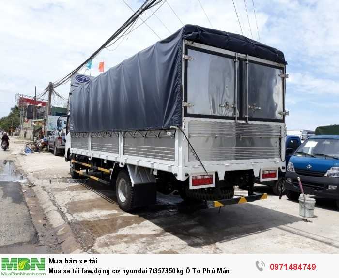 Mua xe tải faw,động cơ hyundai 7t357350kg Ô Tô Phú Mẫn