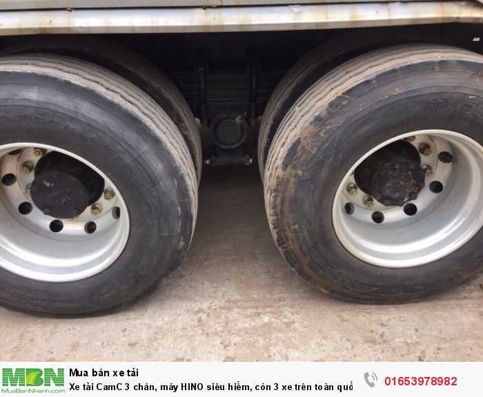 Xe tải CamC 3 chân, máy HINO siêu hiếm, còn 3 xe trên toàn quốc.