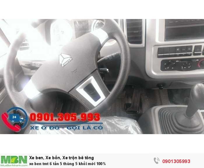 Xe ben TMT 6 tấn 5 thùng 5 khối mới 100%