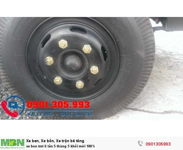 Xe ben TMT 6 tấn 5 thùng 5 khối mới 100%