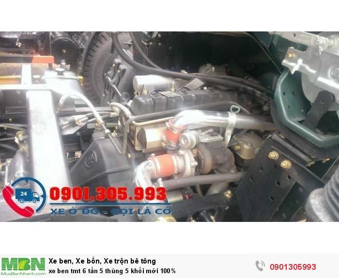 Xe ben TMT 6 tấn 5 thùng 5 khối mới 100%