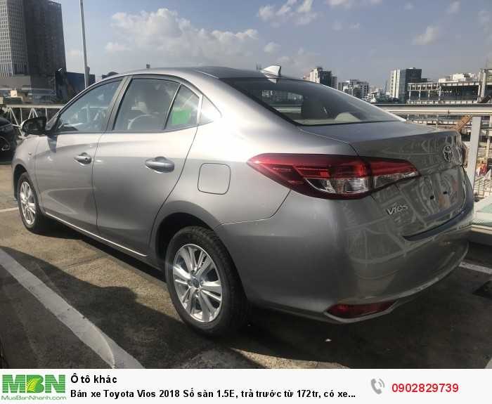 Bán xe Toyota Vios 2018 Số sàn 1.5E, trả trước từ 172tr, có xe ngay, giá cạnh tranh, ưu đãi hấp dẫn