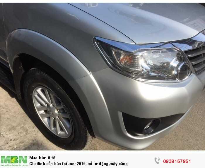 Gia đình cần bán fotuner 2015, số tự động,máy xăng