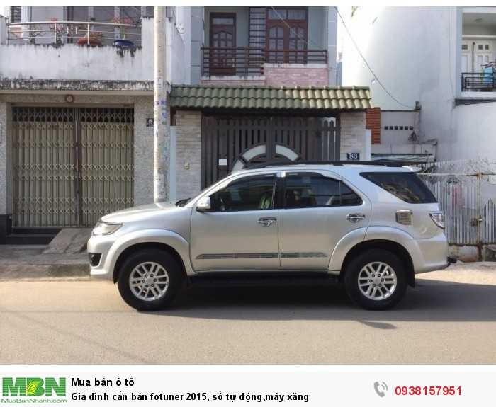 Gia đình cần bán fotuner 2015, số tự động,máy xăng
