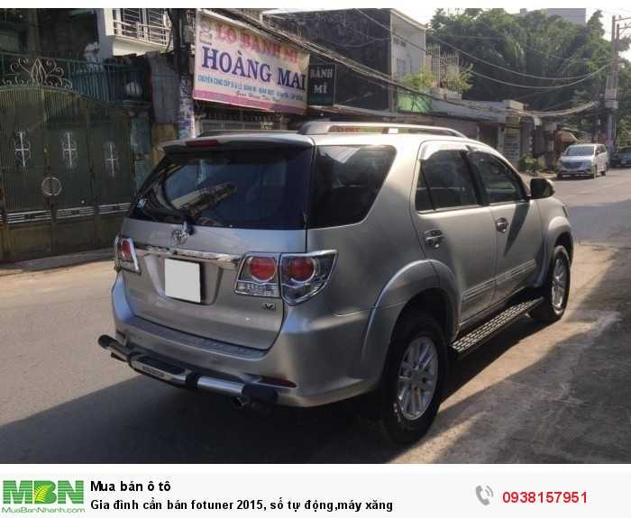 Gia đình cần bán fotuner 2015, số tự động,máy xăng
