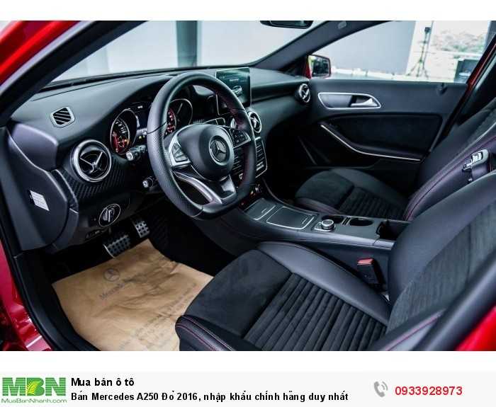 Bán Mercedes A250 Đỏ 2019, nhập khẩu chính hãng duy nhất