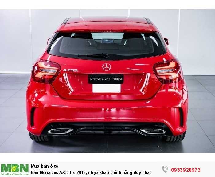 Bán Mercedes A250 Đỏ 2019, nhập khẩu chính hãng duy nhất