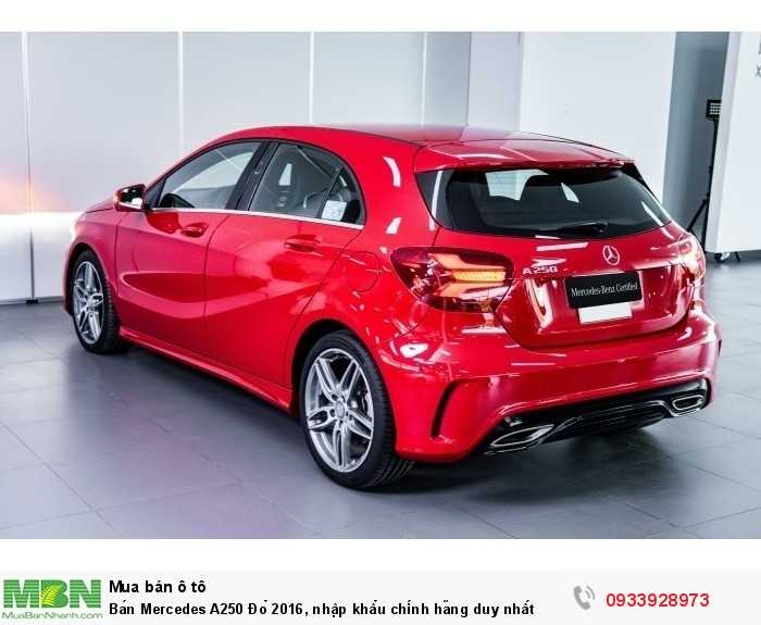 Bán Mercedes A250 Đỏ 2019, nhập khẩu chính hãng duy nhất