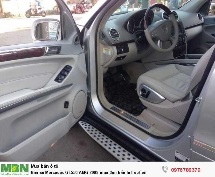 Bán xe Mercedes GL550 AMG 2009 màu đen bản full option