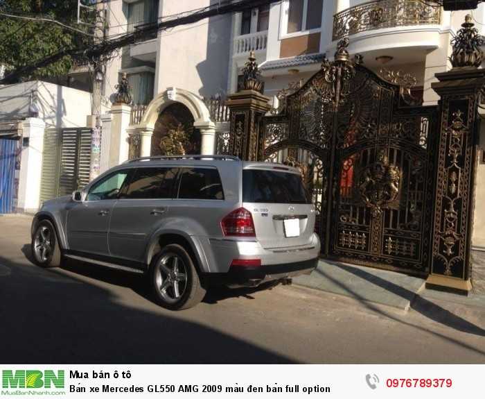 Bán xe Mercedes GL550 AMG 2009 màu đen bản full option