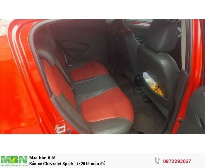 Bán xe Chevrolet Spark Ltz 2015 màu đỏ
