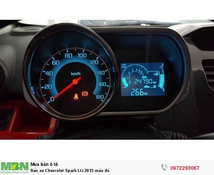 Bán xe Chevrolet Spark Ltz 2015 màu đỏ