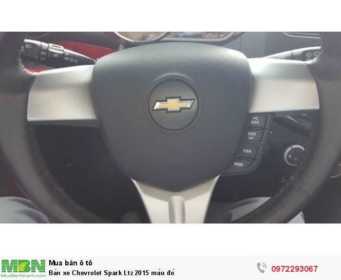 Bán xe Chevrolet Spark Ltz 2015 màu đỏ