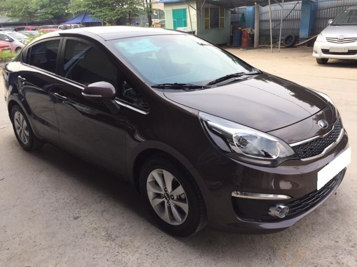 Cần bán xe Kia Rio 1.4AT bản sedan 2016 màu nâu cafe cực đẹp