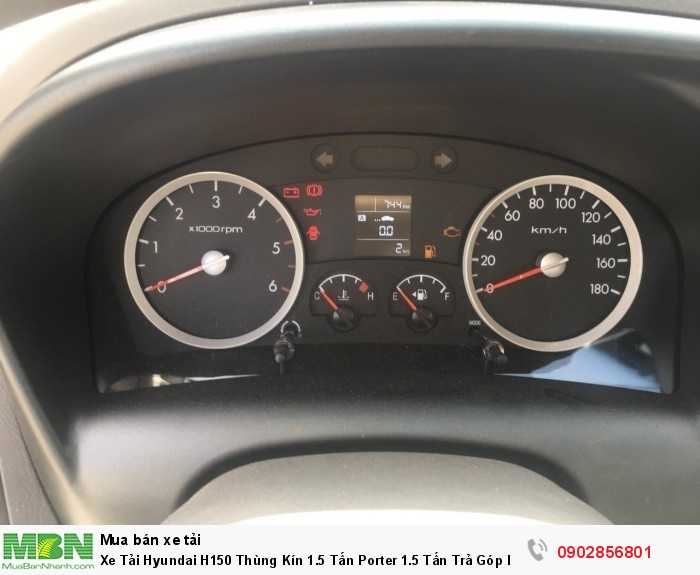 Xe Tải Hyundai H150 Thùng Kín 1.5 Tấn Porter 1.5 Tấn Trả Góp lãi suất thấp ...