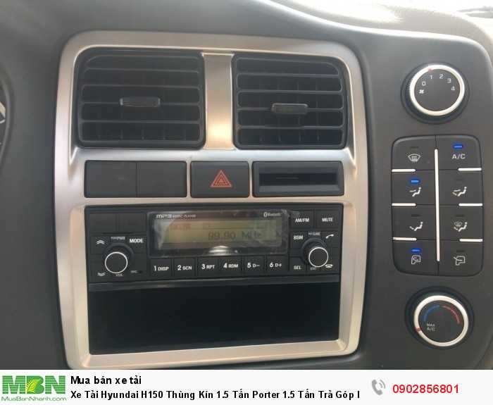Xe Tải Hyundai H150 Thùng Kín 1.5 Tấn Porter 1.5 Tấn Trả Góp lãi suất thấp ...